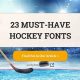 Best Hockey Fonts: Styles &amp; Designs for Your Team | Your Ultimate Source for Hockey Updates, Training Guides, and Equipment Recommendations