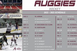 St. Norbert Men's Hockey Schedule 2024 | Game Times & Info Your Ultimate Source for Hockey Updates, Training Guides, and Equipment Recommendations St. Norbert Men's Hockey Schedule 2024 | Game Times & Info | Your Ultimate Source for Hockey Updates, Training Guides, and Equipment Recommendations