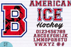 Best Ice Hockey Font Designs: [Your Team] Style Guide | Your Ultimate Source for Hockey Updates, Training Guides, and Equipment Recommendations