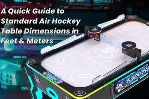 Guide to Standard Air Hockey Table: Dimensions & More Your Ultimate Source for Hockey Updates, Training Guides, and Equipment Recommendations Guide to Standard Air Hockey Table: Dimensions & More | Your Ultimate Source for Hockey Updates, Training Guides, and Equipment Recommendations