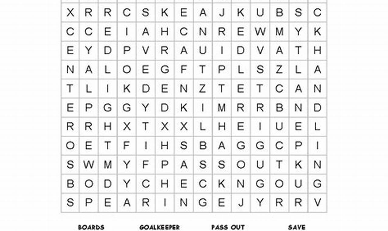 Fun Hockey Word Search Puzzles + More Your Ultimate Source for Hockey Updates, Training Guides, and Equipment Recommendations Fun Hockey Word Search Puzzles + More | Your Ultimate Source for Hockey Updates, Training Guides, and Equipment Recommendations