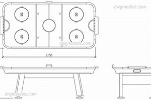 Air Hockey Table Dimensions Standard: Size Guide + Tips | Your Ultimate Source for Hockey Updates, Training Guides, and Equipment Recommendations