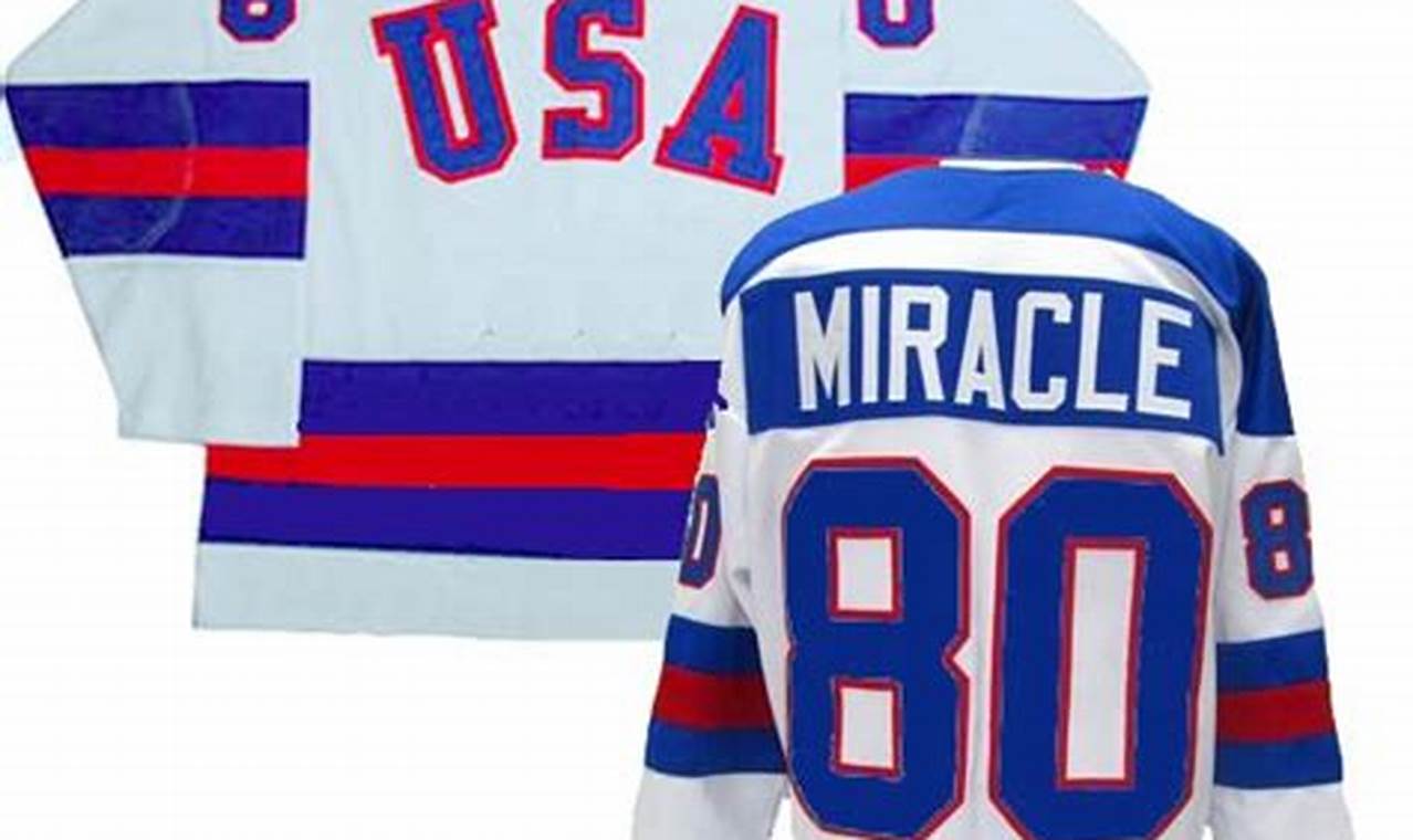Own a Piece of History: USA Miracle Hockey Jersey Today! | Your Ultimate Source for Hockey Updates, Training Guides, and Equipment Recommendations