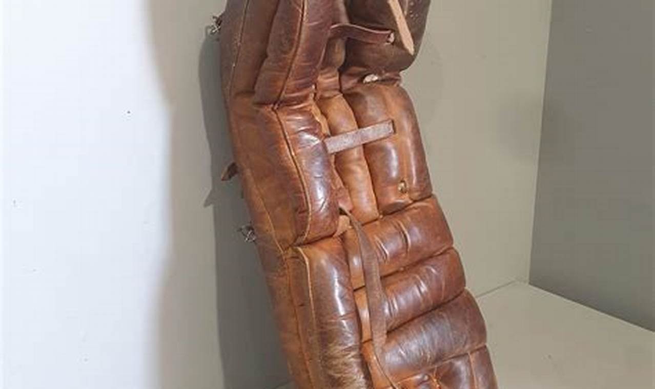 Own a Piece of Hockey History: Vintage Hockey Goalie Pads Relics | Your Ultimate Source for Hockey Updates, Training Guides, and Equipment Recommendations