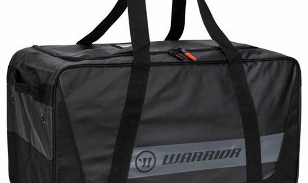 Ultimate Warrior Q30 Hockey Bag: On Ice & Off | Your Ultimate Source for Hockey Updates, Training Guides, and Equipment Recommendations