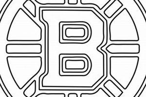 Bruins Hockey Fun: Boston Bruins Hockey Coloring Pages! | Your Ultimate Source for Hockey Updates, Training Guides, and Equipment Recommendations