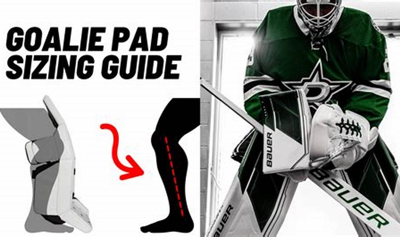 Goalie's Guide: Ice Hockey Goalie Pads Sizing Tips! Your Ultimate Source for Hockey Updates, Training Guides, and Equipment Recommendations Goalie's Guide: Ice Hockey Goalie Pads Sizing Tips! | Your Ultimate Source for Hockey Updates, Training Guides, and Equipment Recommendations