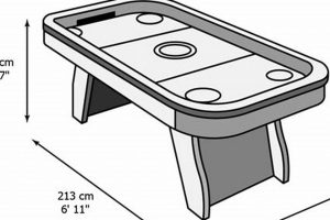 Air Hockey Table Dimensions: Size Guide & Table Types Your Ultimate Source for Hockey Updates, Training Guides, and Equipment Recommendations Air Hockey Table Dimensions: Size Guide & Table Types | Your Ultimate Source for Hockey Updates, Training Guides, and Equipment Recommendations