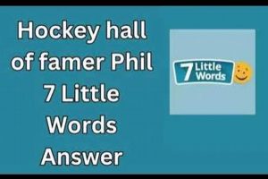 Who is Hockey Hall of Famer Phil? 7 Little Words Answer | Your Ultimate Source for Hockey Updates, Training Guides, and Equipment Recommendations