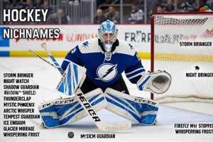 Cool Hockey Goalie Nicknames: From the Crease & Beyond! | Your Ultimate Source for Hockey Updates, Training Guides, and Equipment Recommendations