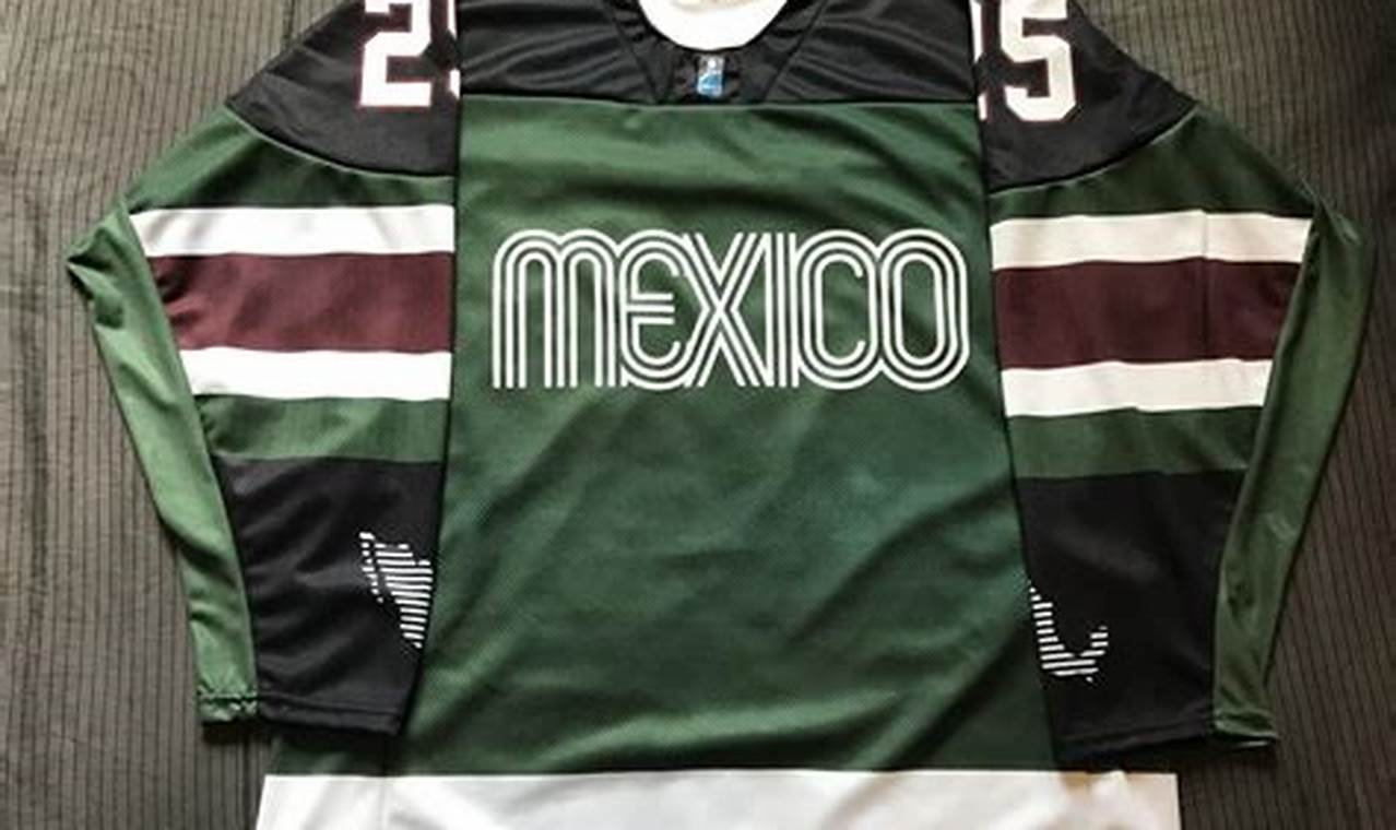 Shop Mexico Hockey Jersey: National Team Pride! | Your Ultimate Source for Hockey Updates, Training Guides, and Equipment Recommendations