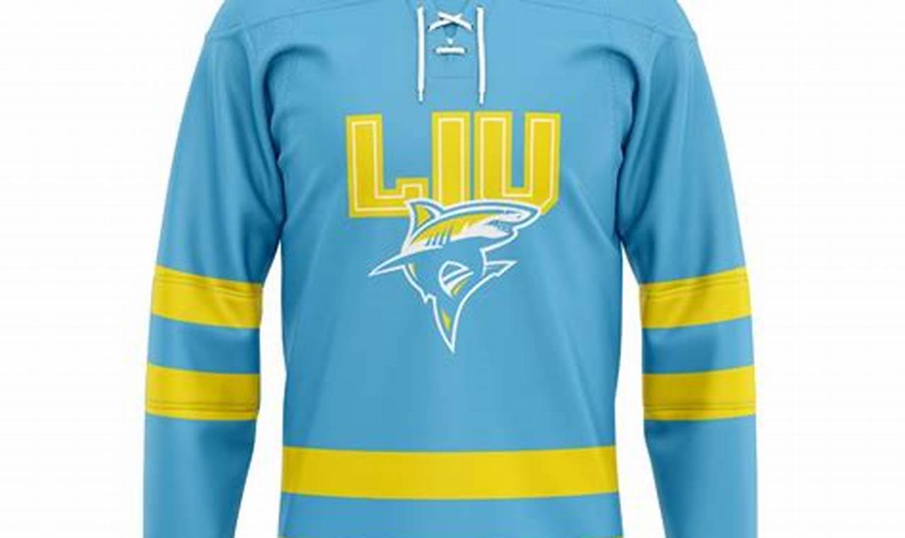 Shop LIU Hockey Jersey: Long Island University Gear! | Your Ultimate Source for Hockey Updates, Training Guides, and Equipment Recommendations
