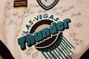 Own a Vintage Las Vegas Thunder Hockey Jersey [RARE Find] | Your Ultimate Source for Hockey Updates, Training Guides, and Equipment Recommendations
