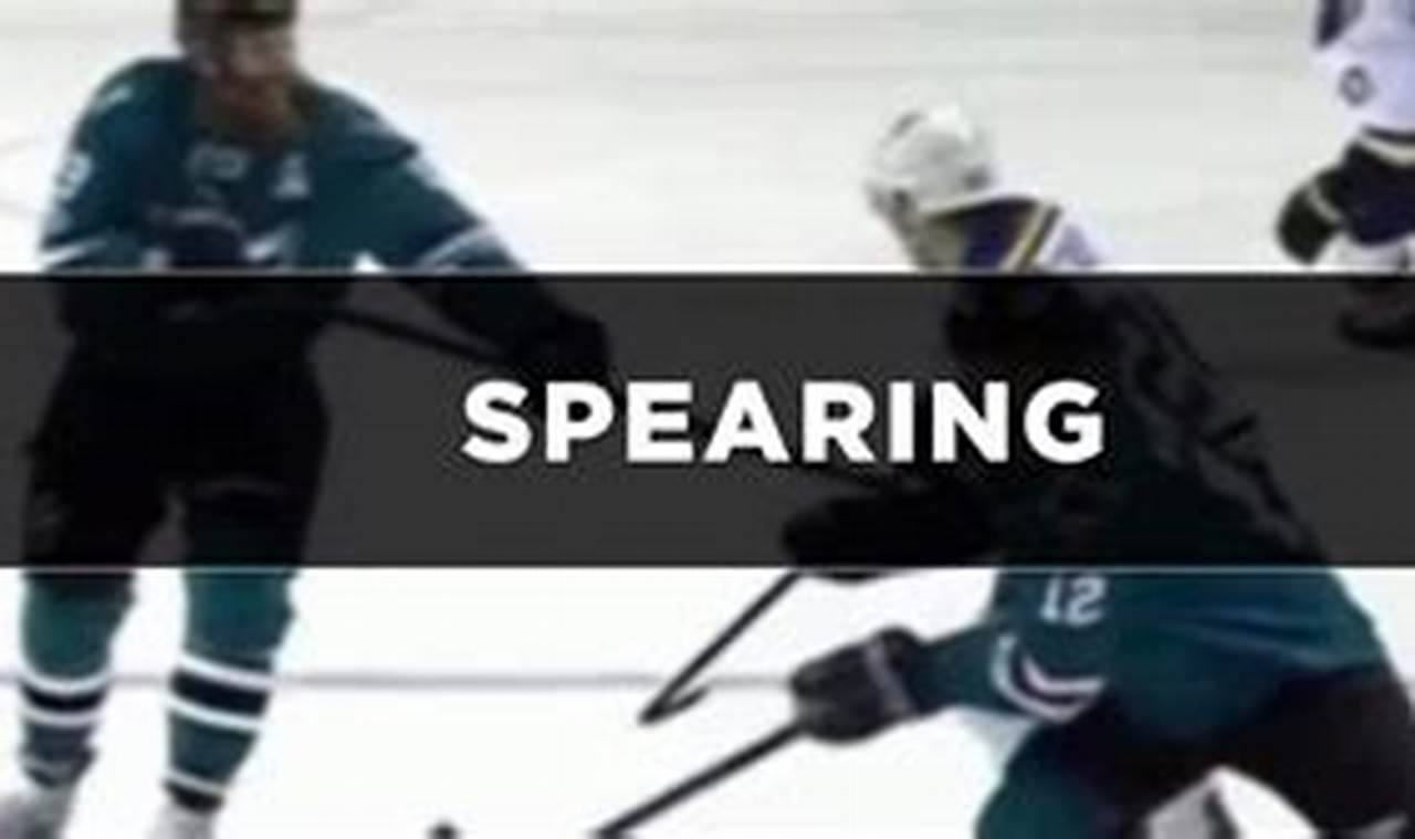 Stop Spearing Hockey: Rules, Penalties + Safety | Your Ultimate Source for Hockey Updates, Training Guides, and Equipment Recommendations