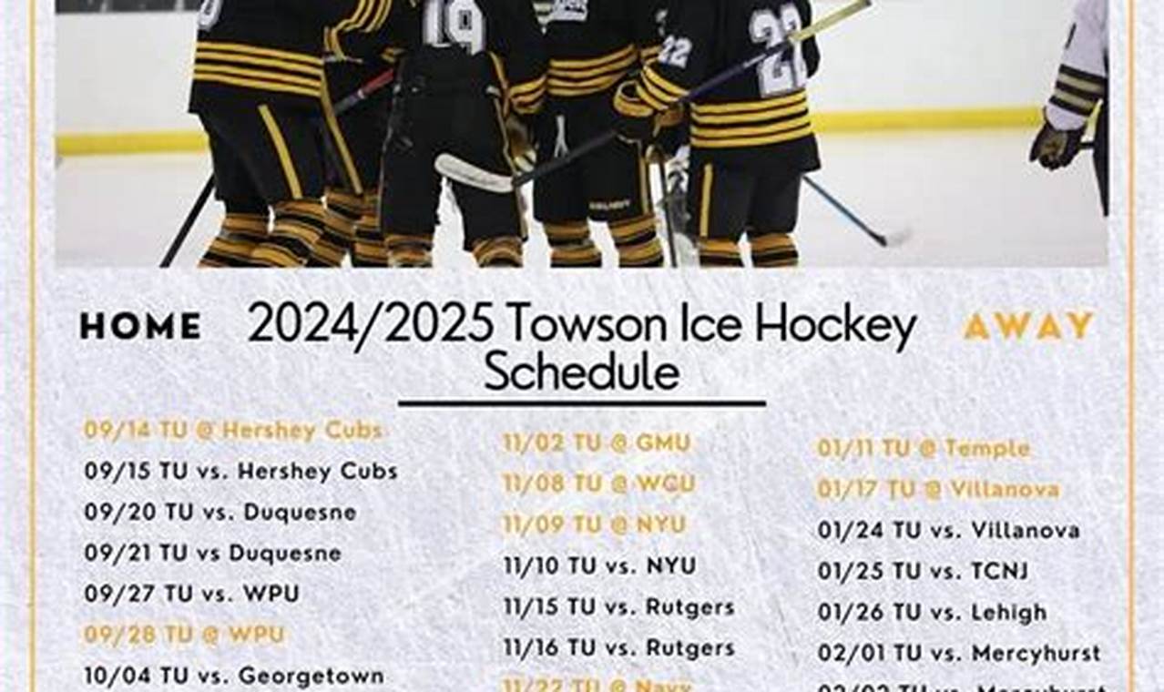Towson University Ice Hockey: Tigers on the Ice! | Your Ultimate Source for Hockey Updates, Training Guides, and Equipment Recommendations