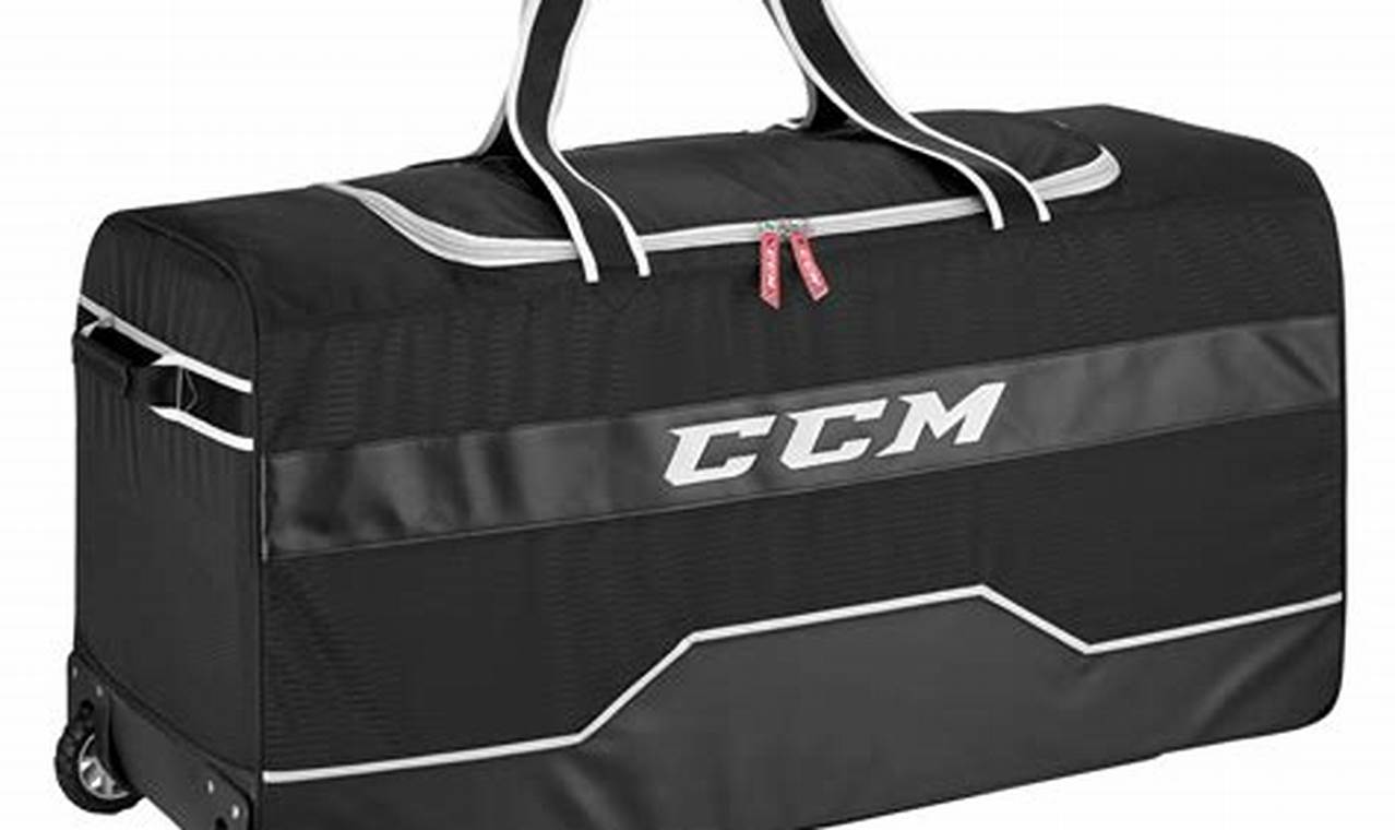 Shop CCM Hockey Bag with Wheels: Durable & Easy Carry | Your Ultimate Source for Hockey Updates, Training Guides, and Equipment Recommendations
