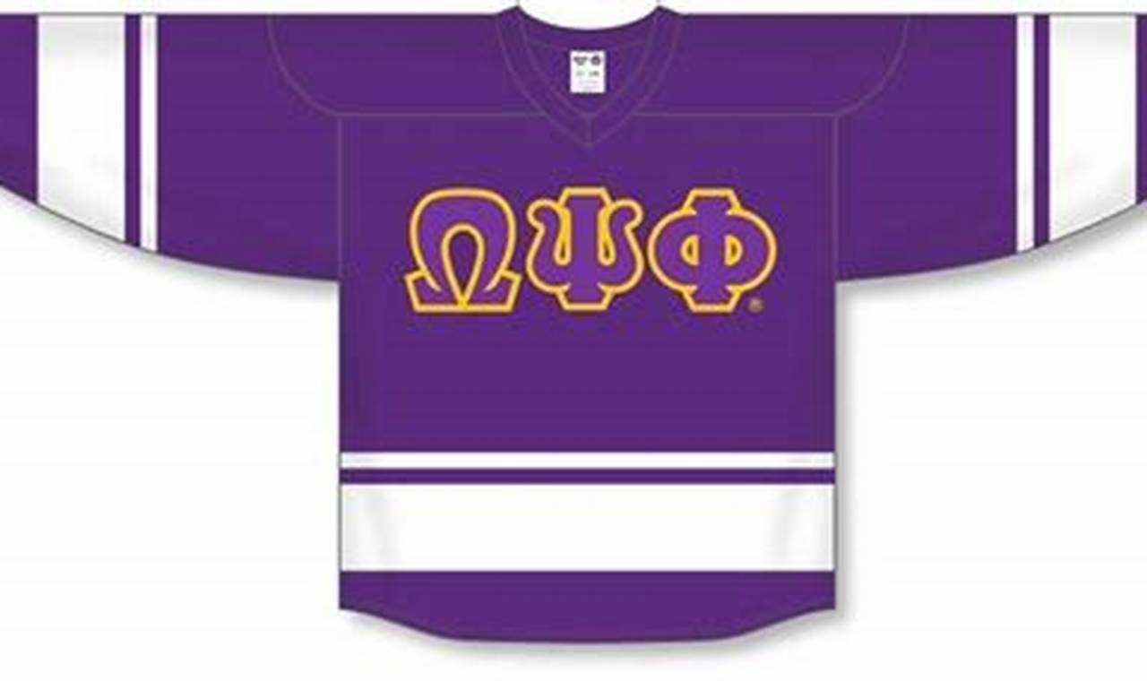 Official Omega Psi Phi Hockey Jersey + Fan Gear | Your Ultimate Source for Hockey Updates, Training Guides, and Equipment Recommendations