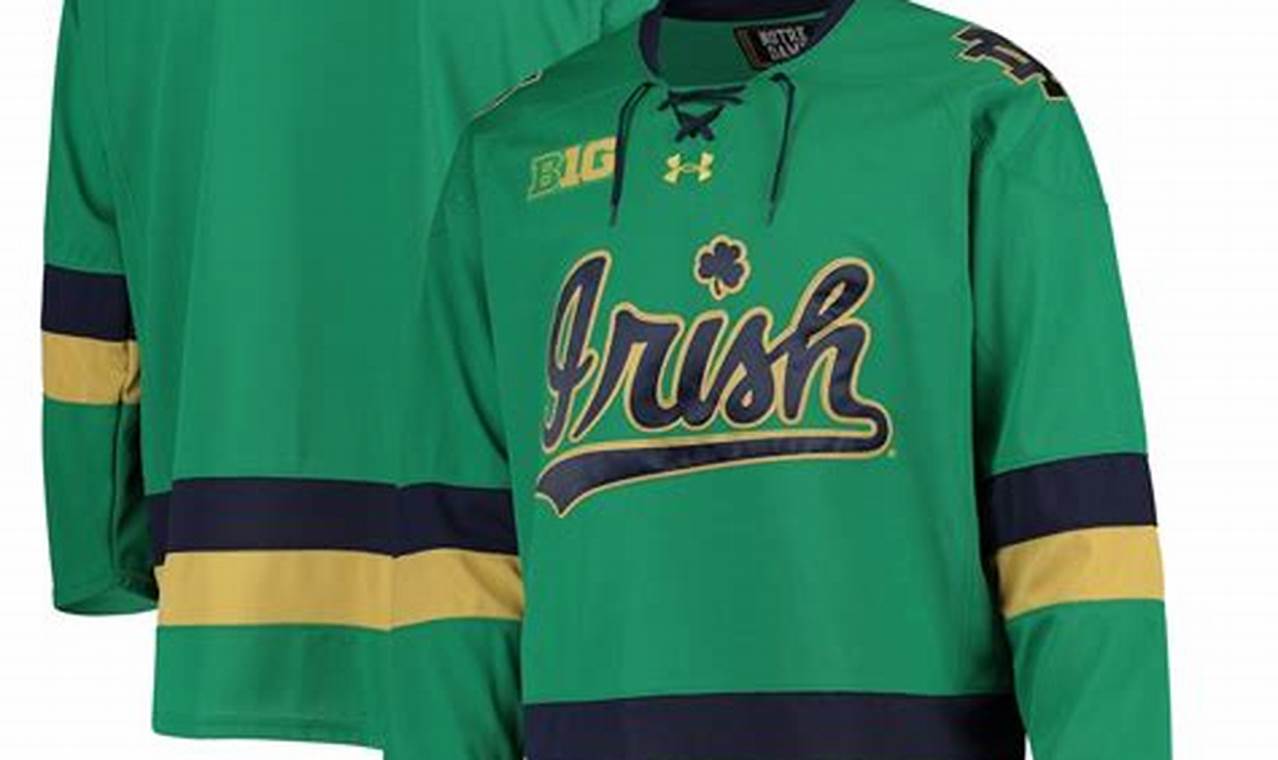 Shop Green Notre Dame Hockey Jerseys Now - [Fan Gear] | Your Ultimate Source for Hockey Updates, Training Guides, and Equipment Recommendations