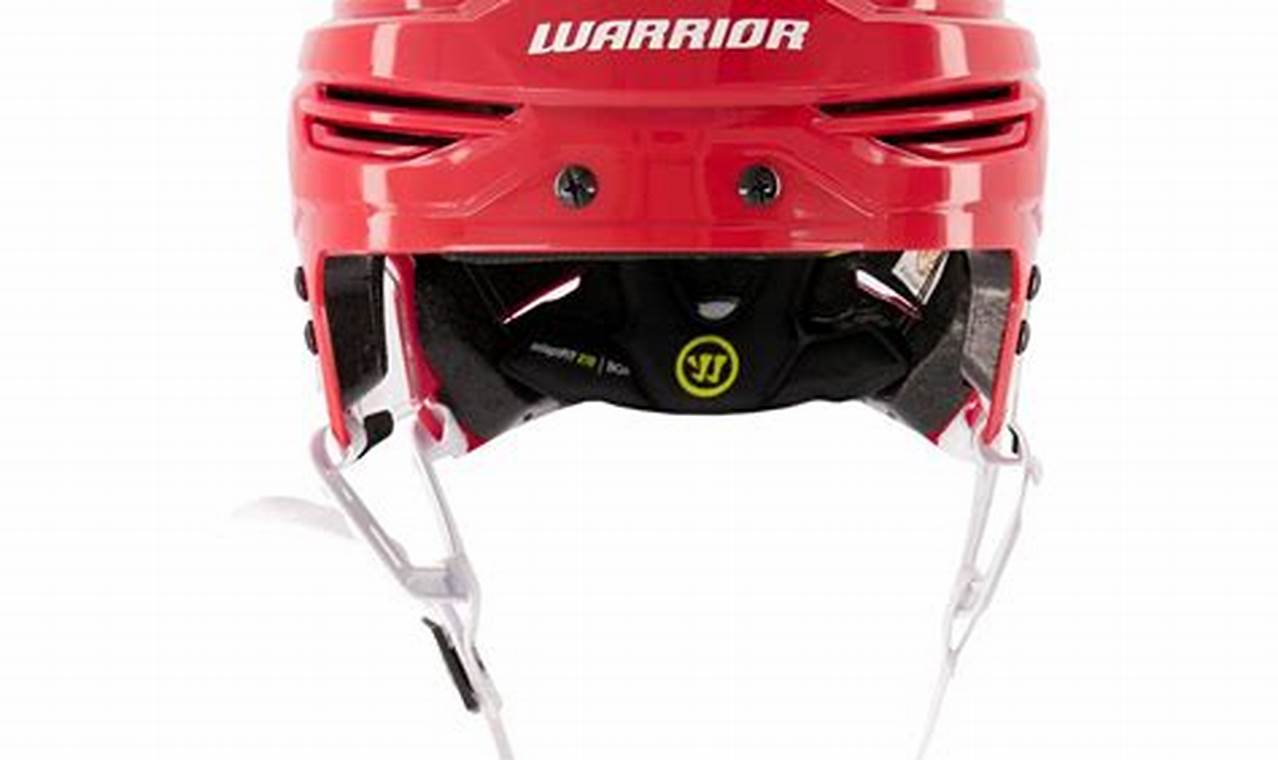 Warrior Hockey Helmet: Premium Protection On Ice | Your Ultimate Source for Hockey Updates, Training Guides, and Equipment Recommendations