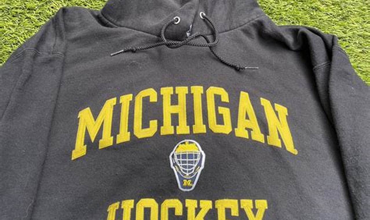 Shop Michigan Hockey Sweatshirt - Team Spirit! | Your Ultimate Source for Hockey Updates, Training Guides, and Equipment Recommendations