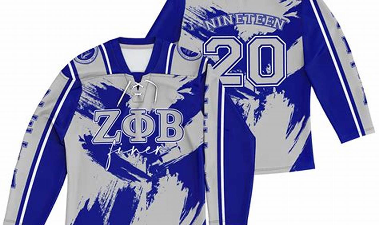 Shop Zeta Phi Beta Hockey Jersey: Sorority Style on Ice! | Your Ultimate Source for Hockey Updates, Training Guides, and Equipment Recommendations