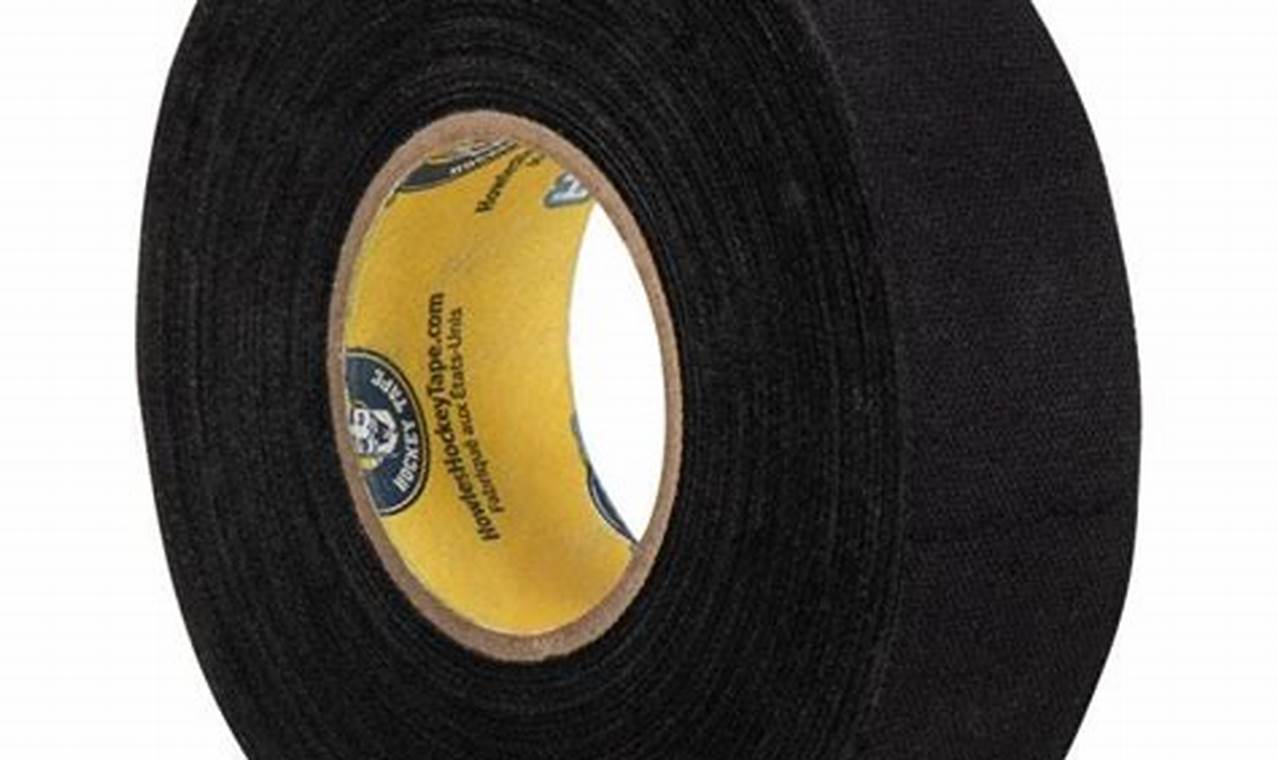 Essential Black Hockey Tape: Grip, Protect, Perform! | Your Ultimate Source for Hockey Updates, Training Guides, and Equipment Recommendations