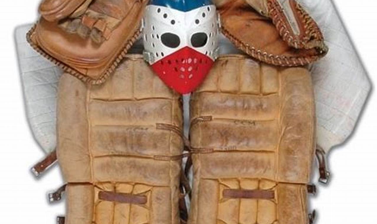 Vintage Old Hockey Goalie Pads: History + Values Your Ultimate Source for Hockey Updates, Training Guides, and Equipment Recommendations Vintage Old Hockey Goalie Pads: History + Values | Your Ultimate Source for Hockey Updates, Training Guides, and Equipment Recommendations