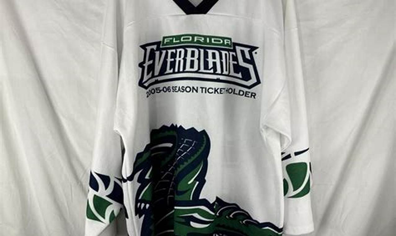 Official Florida Everblades Hockey Jersey - Fan Gear! | Your Ultimate Source for Hockey Updates, Training Guides, and Equipment Recommendations