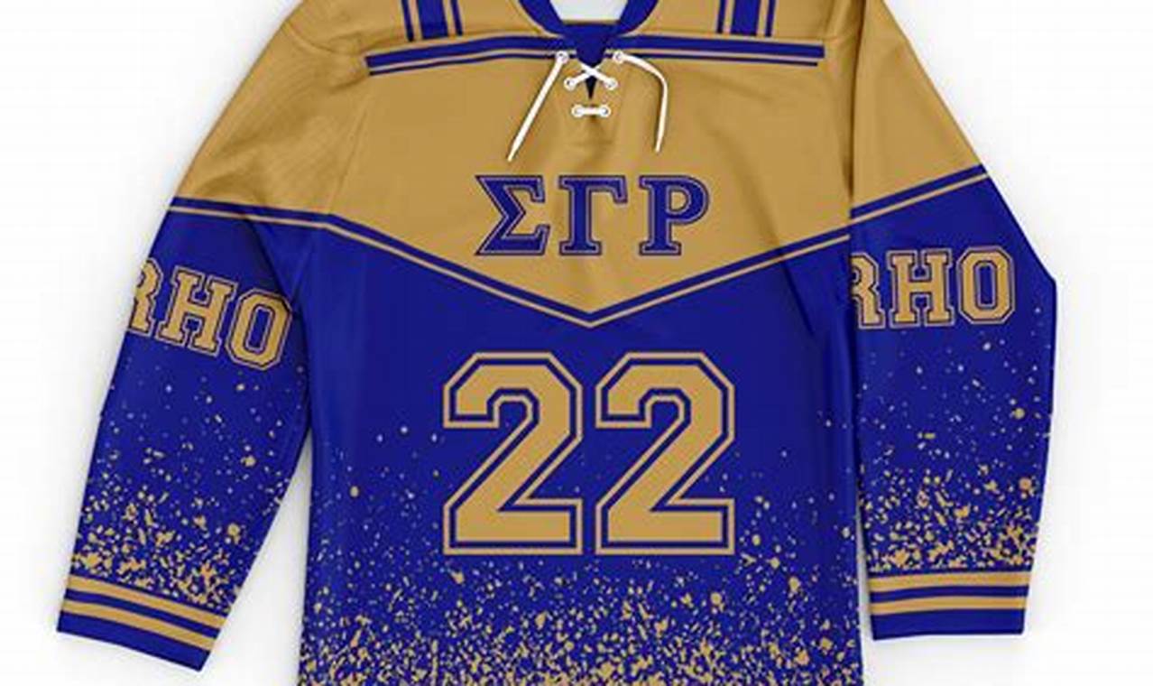Shop Sigma Gamma Rho Hockey Jerseys - [Year] Styles! | Your Ultimate Source for Hockey Updates, Training Guides, and Equipment Recommendations