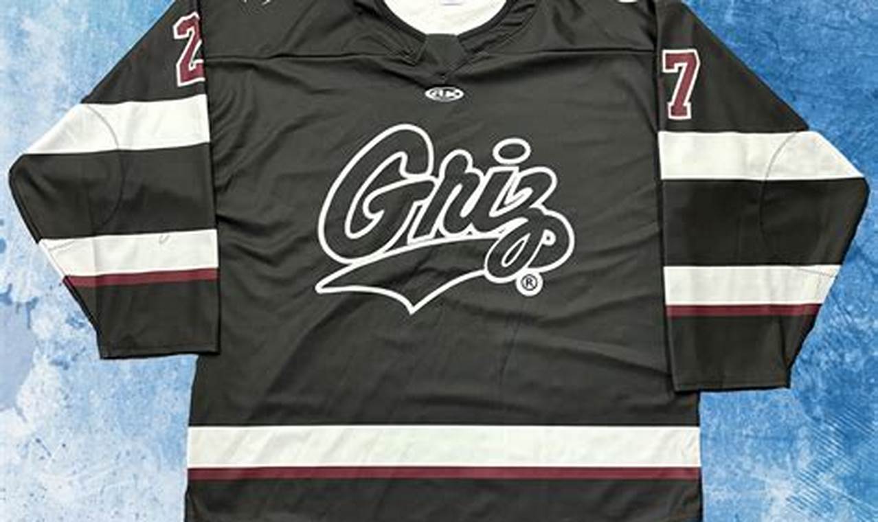Shop Griz Hockey Jerseys Online - Team Pride Apparel | Your Ultimate Source for Hockey Updates, Training Guides, and Equipment Recommendations