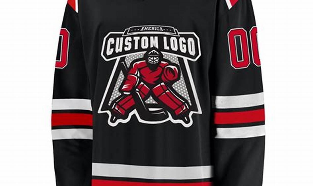 Shop Black Red Hockey Jersey: Styles & Deals! | Your Ultimate Source for Hockey Updates, Training Guides, and Equipment Recommendations