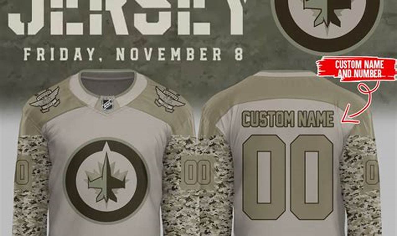 Shop Military Hockey Jerseys - Show Your Support! | Your Ultimate Source for Hockey Updates, Training Guides, and Equipment Recommendations