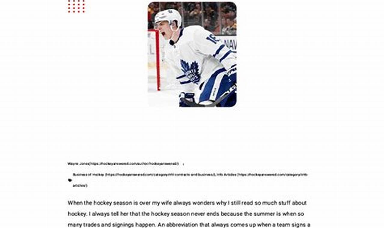 Hockey AAV: What Does AAV Stand For & Why It Matters | Your Ultimate Source for Hockey Updates, Training Guides, and Equipment Recommendations