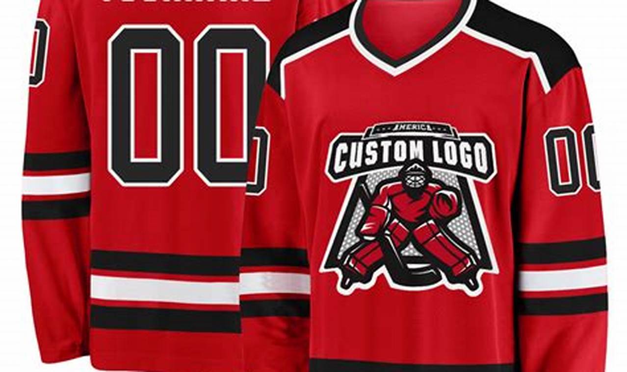 Dominate the Ice: Red Black Hockey Jerseys & More! | Your Ultimate Source for Hockey Updates, Training Guides, and Equipment Recommendations