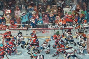 Buy Hockey Painting Art: Unique Hockey Painting Prints | Your Ultimate Source for Hockey Updates, Training Guides, and Equipment Recommendations