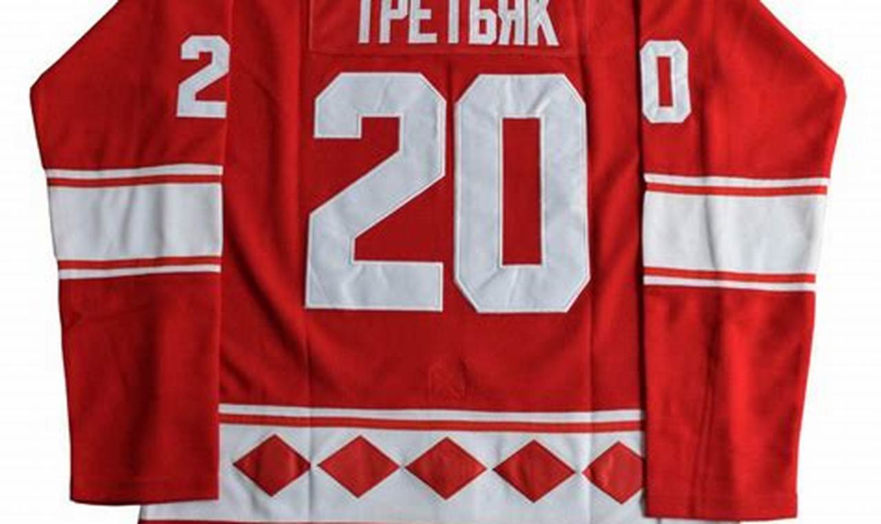 Own a Legend: Tretiak Hockey Jersey History & Values | Your Ultimate Source for Hockey Updates, Training Guides, and Equipment Recommendations