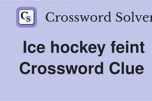 Tackle Hockey Feint Crossword Puzzles: Hints &amp; Solves | Your Ultimate Source for Hockey Updates, Training Guides, and Equipment Recommendations