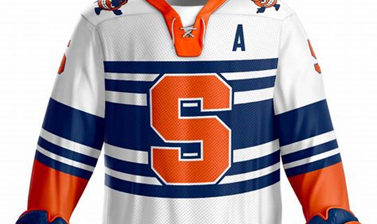Shop Syracuse Hockey Jersey Now! Official & Vintage | Your Ultimate Source for Hockey Updates, Training Guides, and Equipment Recommendations