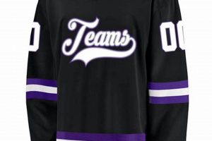 Best Black & Purple Hockey Jerseys: Styles & More! | Your Ultimate Source for Hockey Updates, Training Guides, and Equipment Recommendations