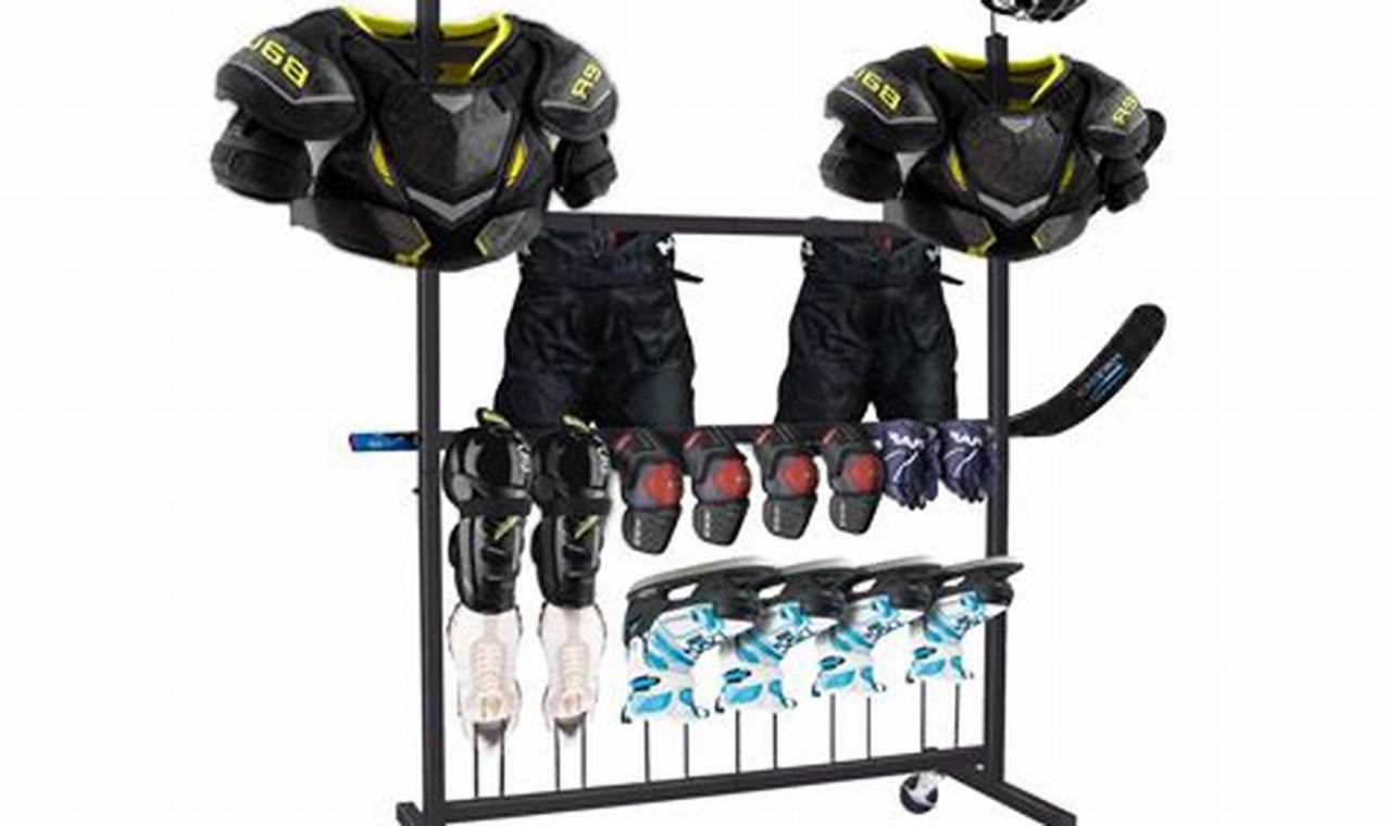 Ultimate Hockey Gear Rack: Storage Solution + Organizer | Your Ultimate Source for Hockey Updates, Training Guides, and Equipment Recommendations