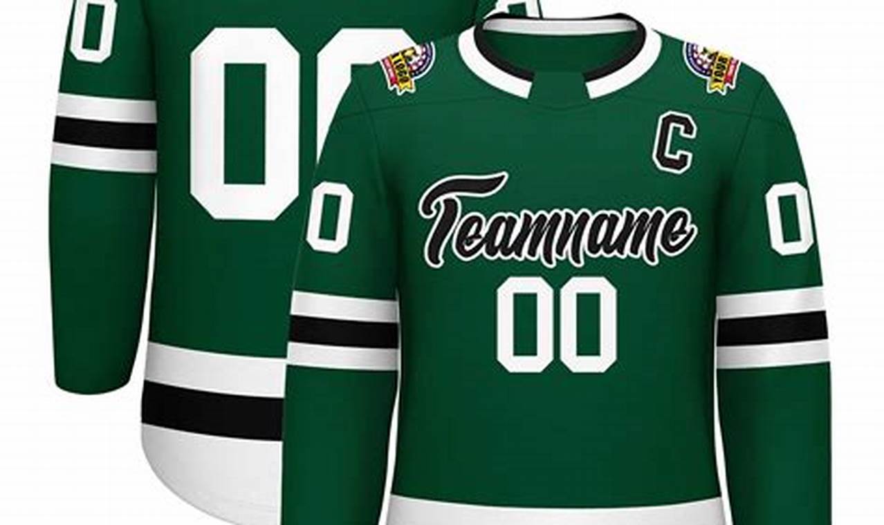 Best Black & Green Hockey Jersey: Style & Performance | Your Ultimate Source for Hockey Updates, Training Guides, and Equipment Recommendations