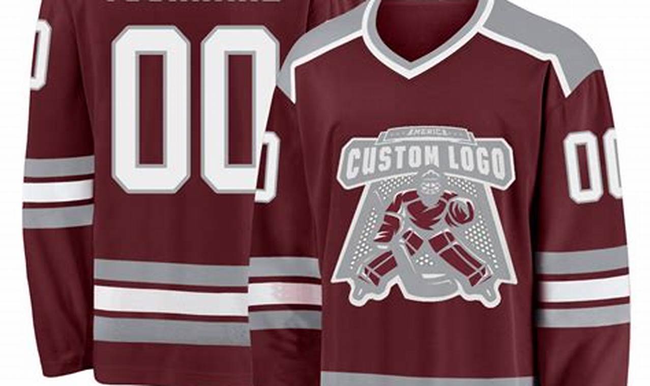 Shop Burgundy Hockey Jerseys Now! Authentic Team Gear | Your Ultimate Source for Hockey Updates, Training Guides, and Equipment Recommendations