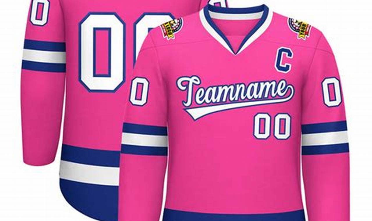 Shop Custom Pink Hockey Jerseys Today! | Your Ultimate Source for Hockey Updates, Training Guides, and Equipment Recommendations