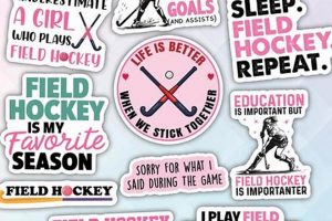 Buy Field Hockey Stickers Online - [Team Name] Decals! | Your Ultimate Source for Hockey Updates, Training Guides, and Equipment Recommendations