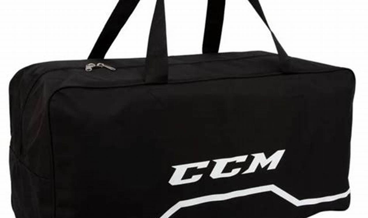 Best CCM Hockey Bags: Find Your Ideal Gear Carrier! | Your Ultimate Source for Hockey Updates, Training Guides, and Equipment Recommendations