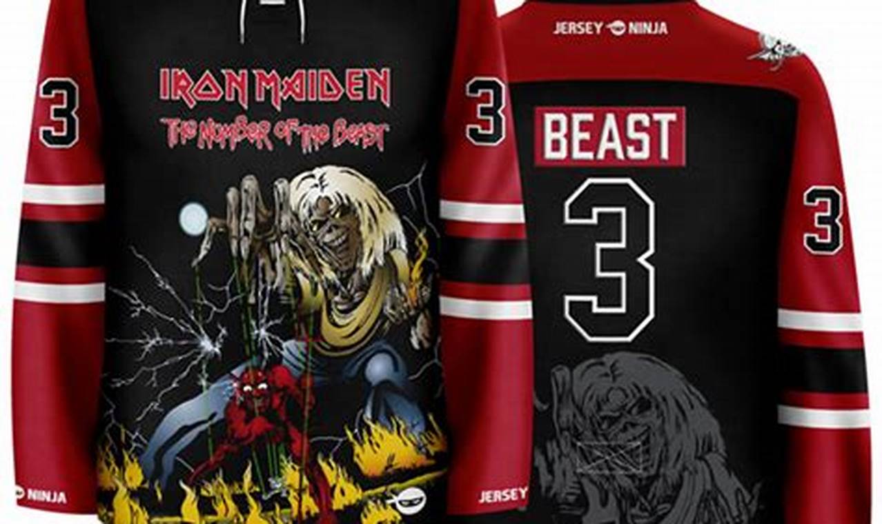 Gear Up: Iron Maiden Hockey Jersey Style Guide | Your Ultimate Source for Hockey Updates, Training Guides, and Equipment Recommendations