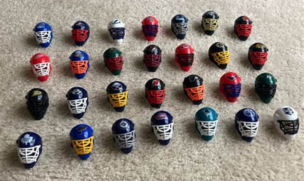 Collect Miniature Hockey Helmets: Replicas & More! | Your Ultimate Source for Hockey Updates, Training Guides, and Equipment Recommendations