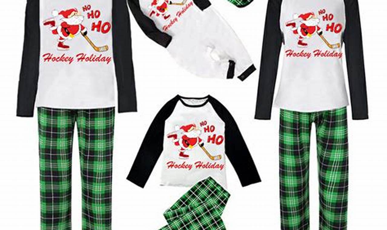 Festive Hockey Christmas Pajamas: Holiday Cheer! | Your Ultimate Source for Hockey Updates, Training Guides, and Equipment Recommendations