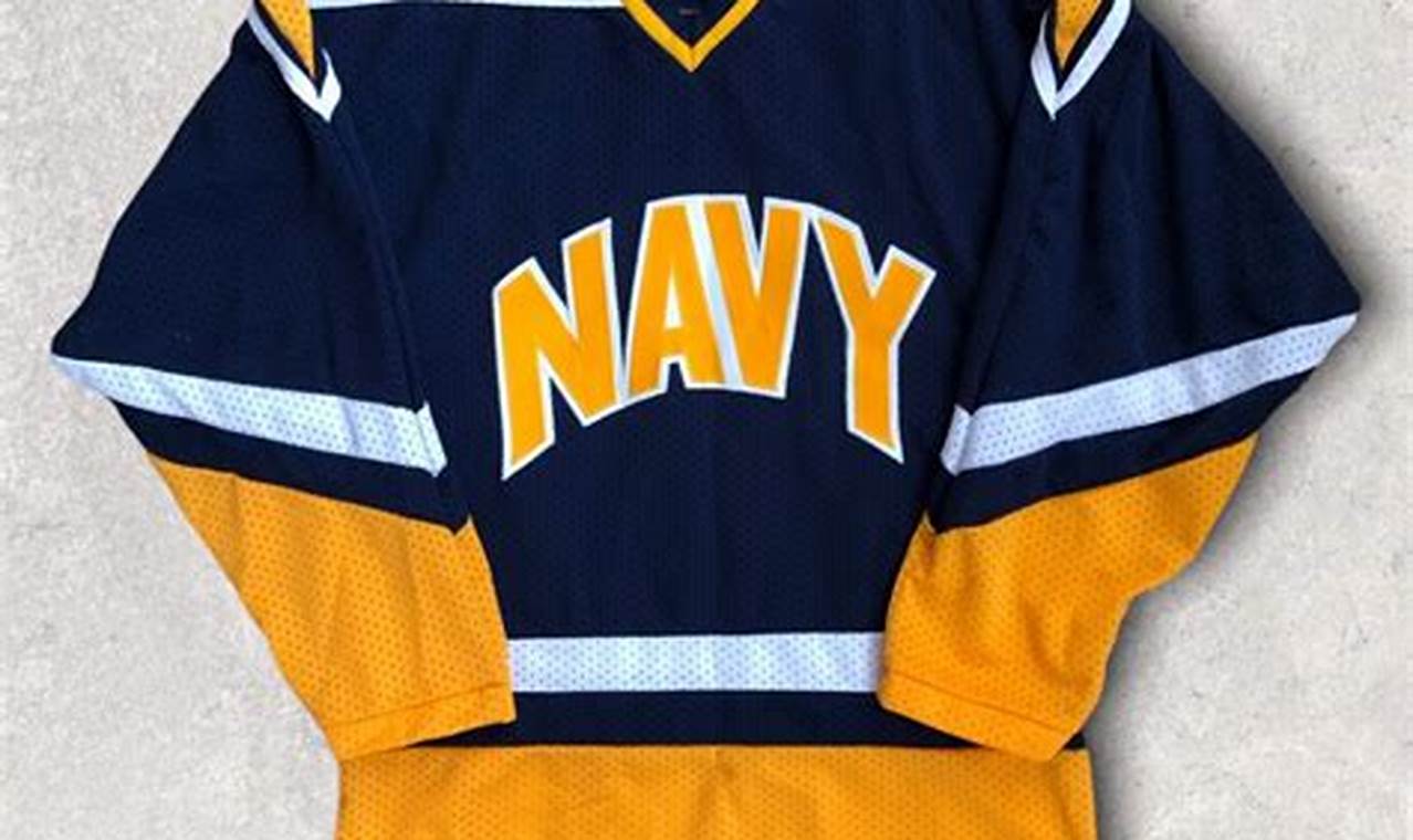 Buy Official USNA Hockey Jersey | Shop Navy Pride! | Your Ultimate Source for Hockey Updates, Training Guides, and Equipment Recommendations