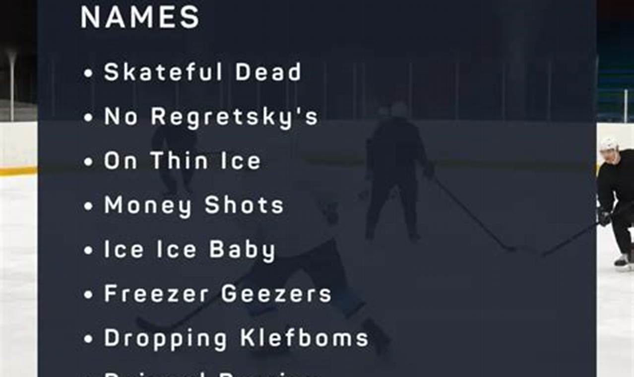Best Funniest Hockey Team Names: Hilarious List | Your Ultimate Source for Hockey Updates, Training Guides, and Equipment Recommendations